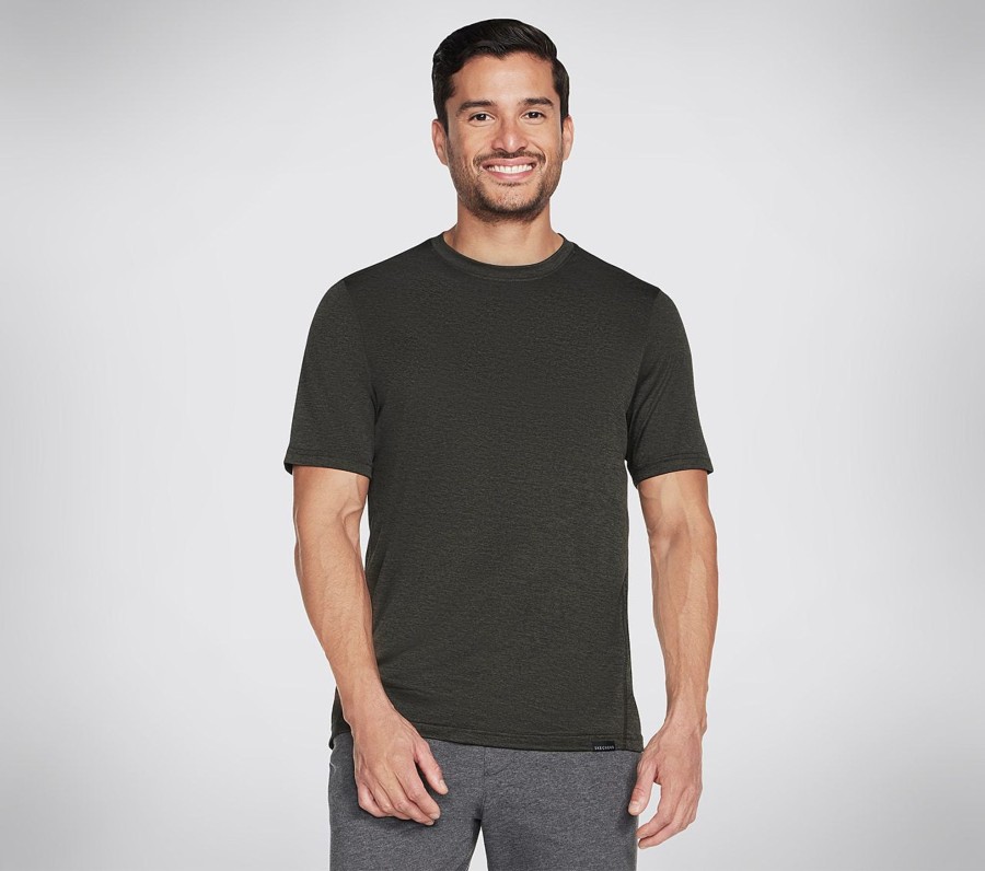 Herre SKECHERS Klaer | Go Dri Charge T-Shirt