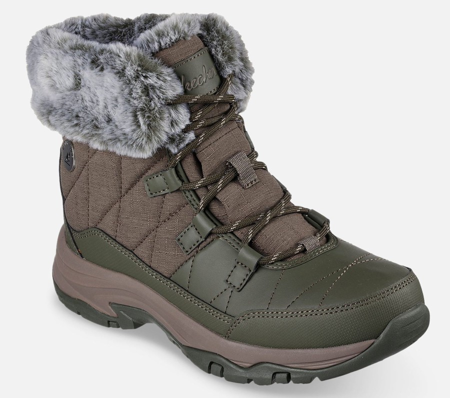 Dame SKECHERS Stovler | Relaxed Fit: Trego - Winter Feelings Waterproof