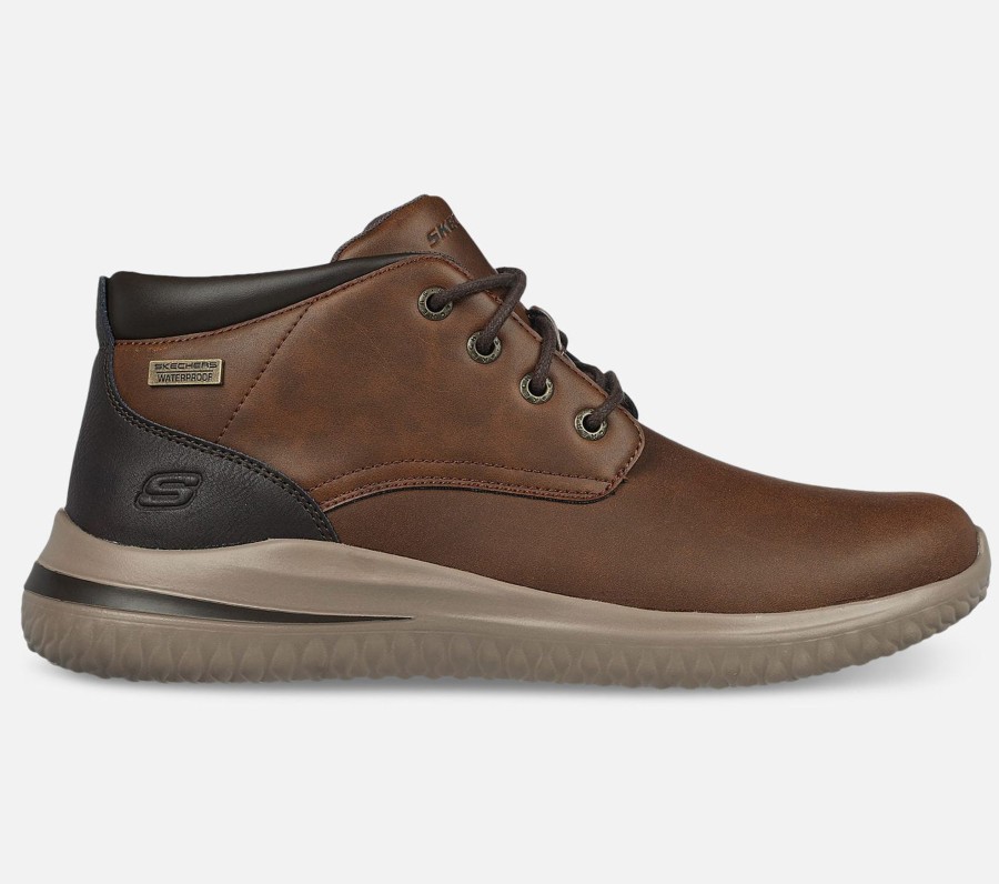 Herre SKECHERS Stovler | Delson 3.0 - Brandis - Waterproof