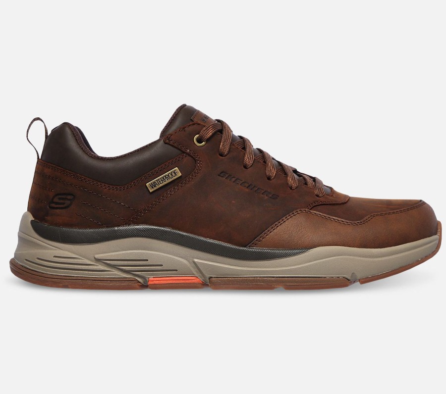 Herre SKECHERS Sko | Relaxed Fit: Benago - Waterproof