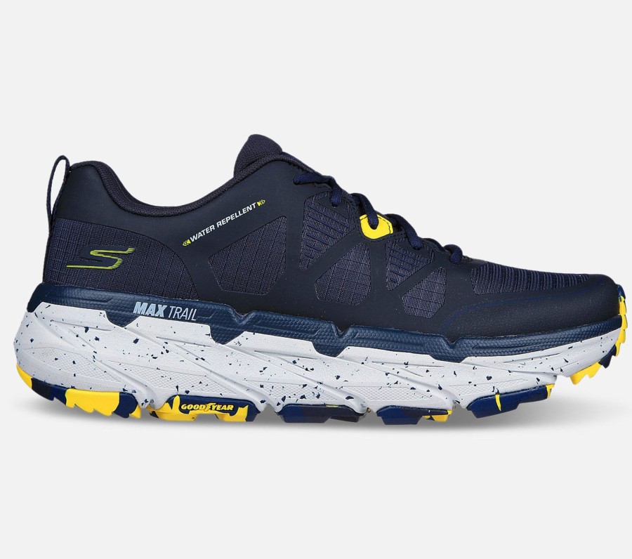 Herre SKECHERS Sko | Max Cushioning Premier Trail - Lunar Rock - Water Repellent