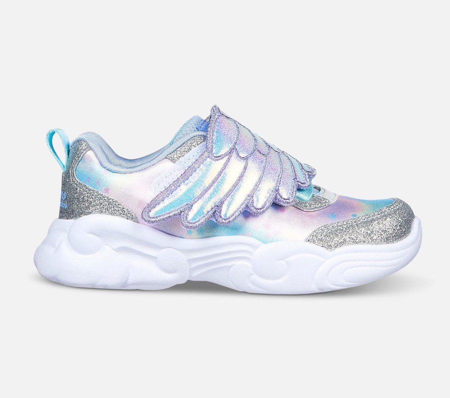 Barn SKECHERS Sko | Girls Unicorn Storm - Wing Dazzle