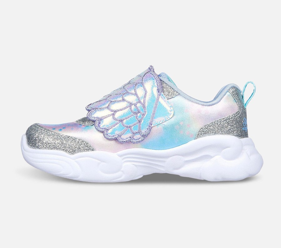 Barn SKECHERS Sko | Girls Unicorn Storm - Wing Dazzle