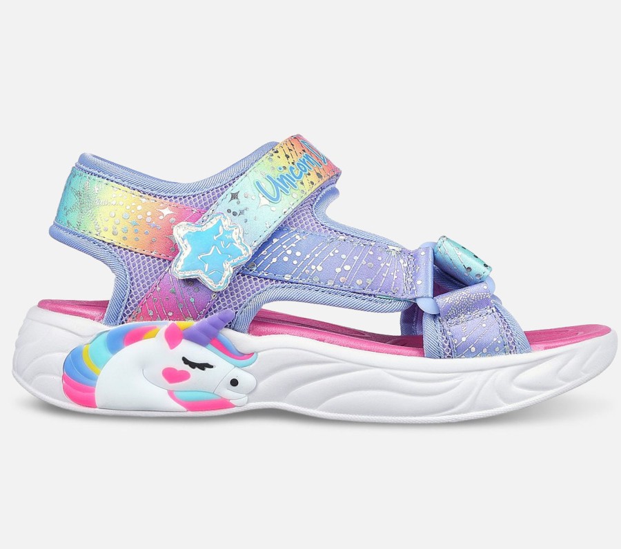 Barn SKECHERS Sandaler | Unicorn Dreams - Majestic Bliss