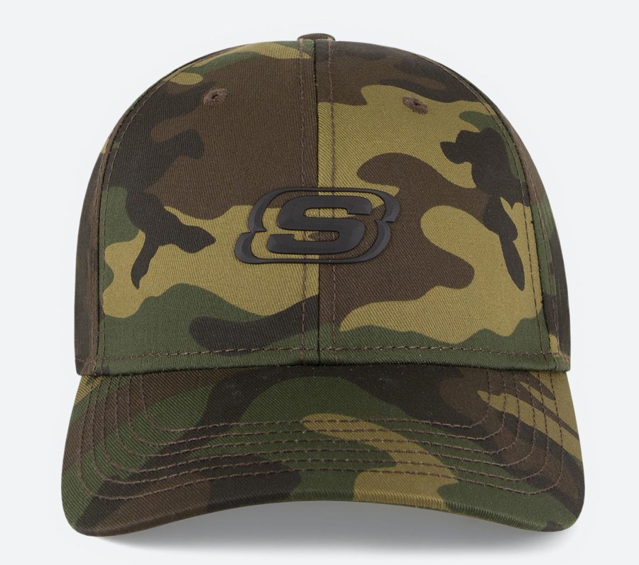 Herre SKECHERS Hatter & Hansker | Cap - Camo Triples Hat