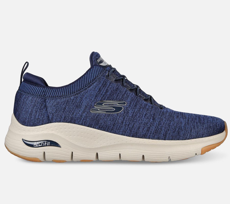 Herre SKECHERS Sko | Arch Fit - Waveport