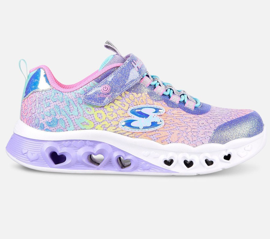 Barn SKECHERS Sko | Flutter Heart Lights - Love Wild