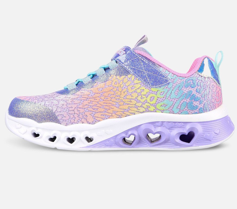 Barn SKECHERS Sko | Flutter Heart Lights - Love Wild