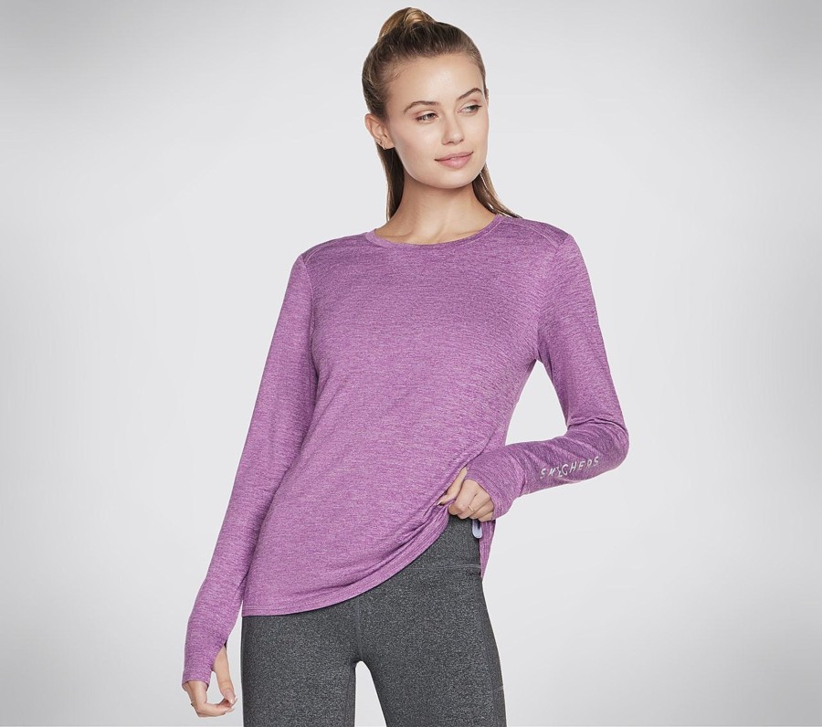 Dame SKECHERS Klaer | Go Dri Swift Long Sleeve Crew