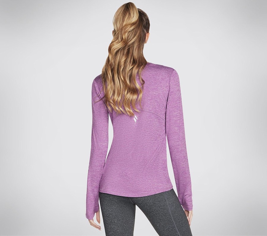 Dame SKECHERS Klaer | Go Dri Swift Long Sleeve Crew