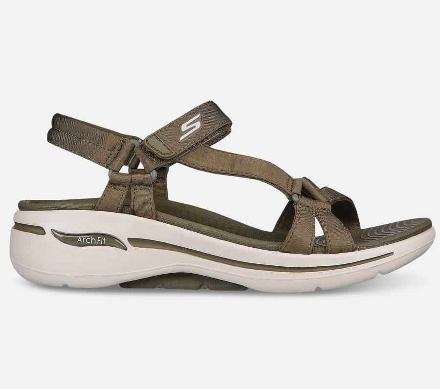 Dame SKECHERS Sandaler | Go Walk Arch Fit - Elite Sandal