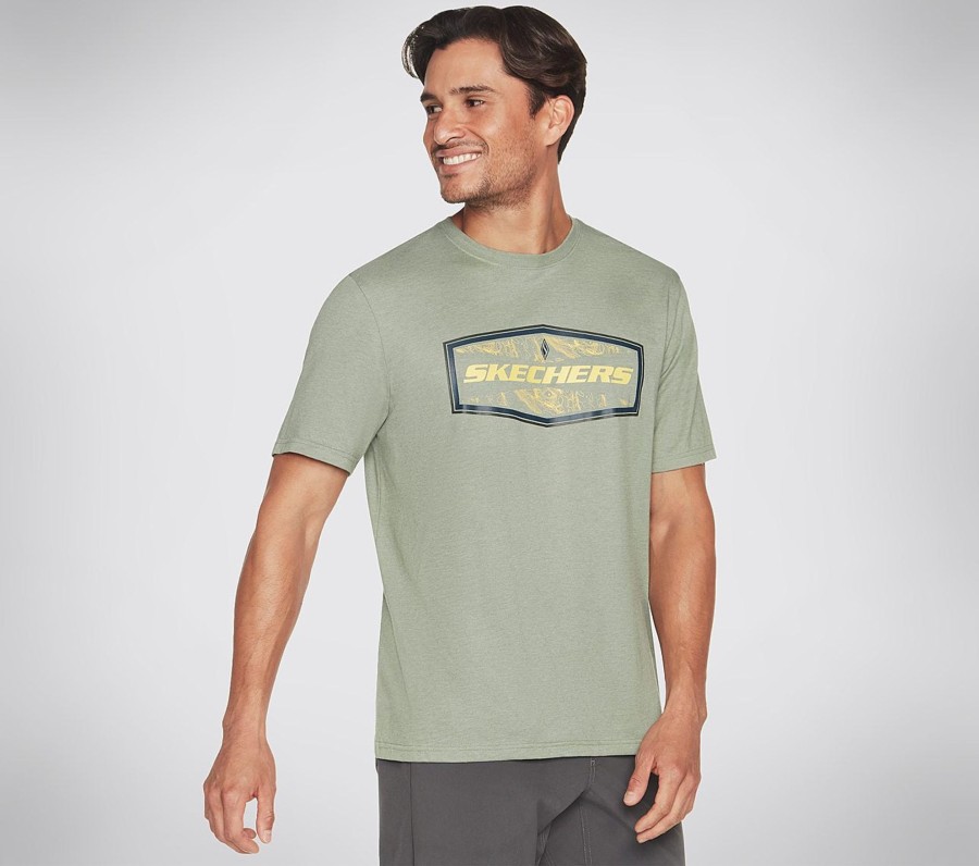 Herre SKECHERS Klaer | Latitude Tee