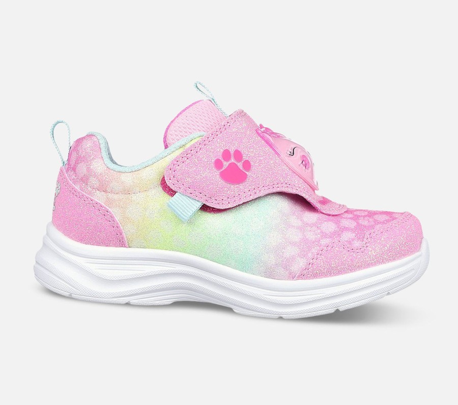 Barn SKECHERS Sko | S-Lights: Glimmer Kicks - Skech Pets