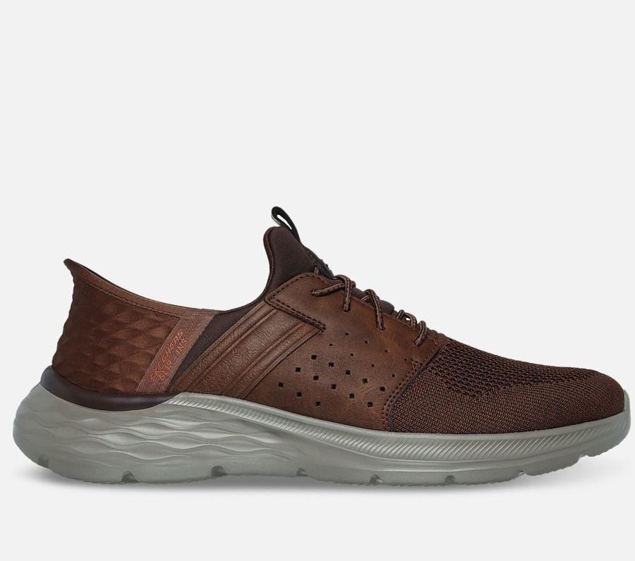 Herre SKECHERS Sko | Relaxed Fit: Slip-Ins: Garner - Newick