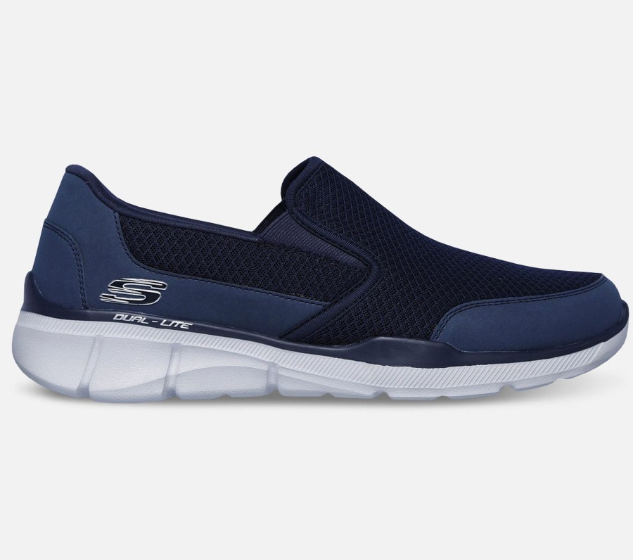 Herre SKECHERS Sko | Relaxed Fit: Equalizer 3.0 - Bluegate