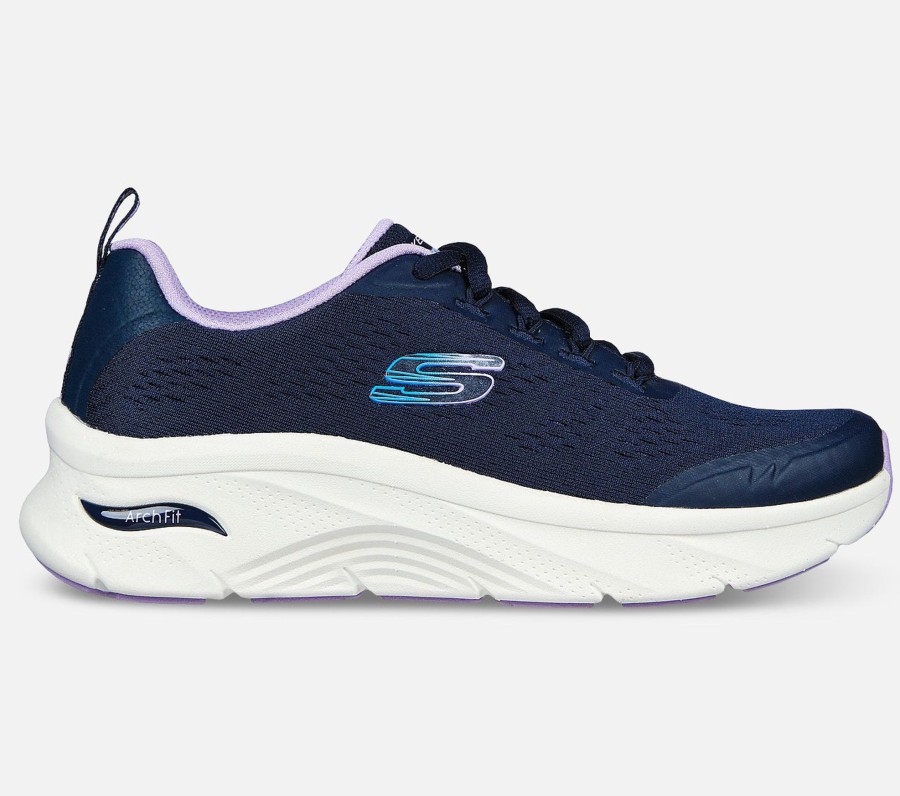 Dame SKECHERS Sko | Relaxed Fit Arch Fit D'Lux - Cosy Path