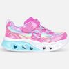 Barn SKECHERS Sko | Flutter Heart Lights - Groovy Swirl