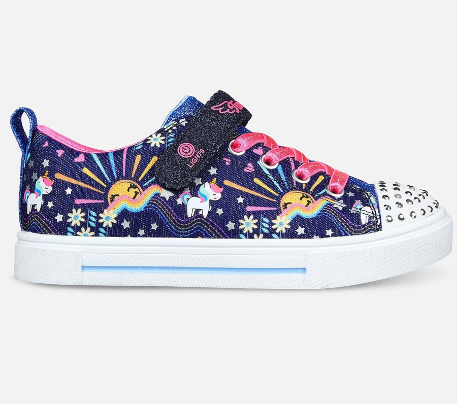 Barn SKECHERS Sko | Twinkle Sparks - Unicorn Sunshine