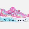 Barn SKECHERS Sko | Flutter Heart Lights - Groovy Swirl