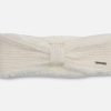 Dame SKECHERS Hatter & Hansker | Ribbed Knit Bow Headwrap