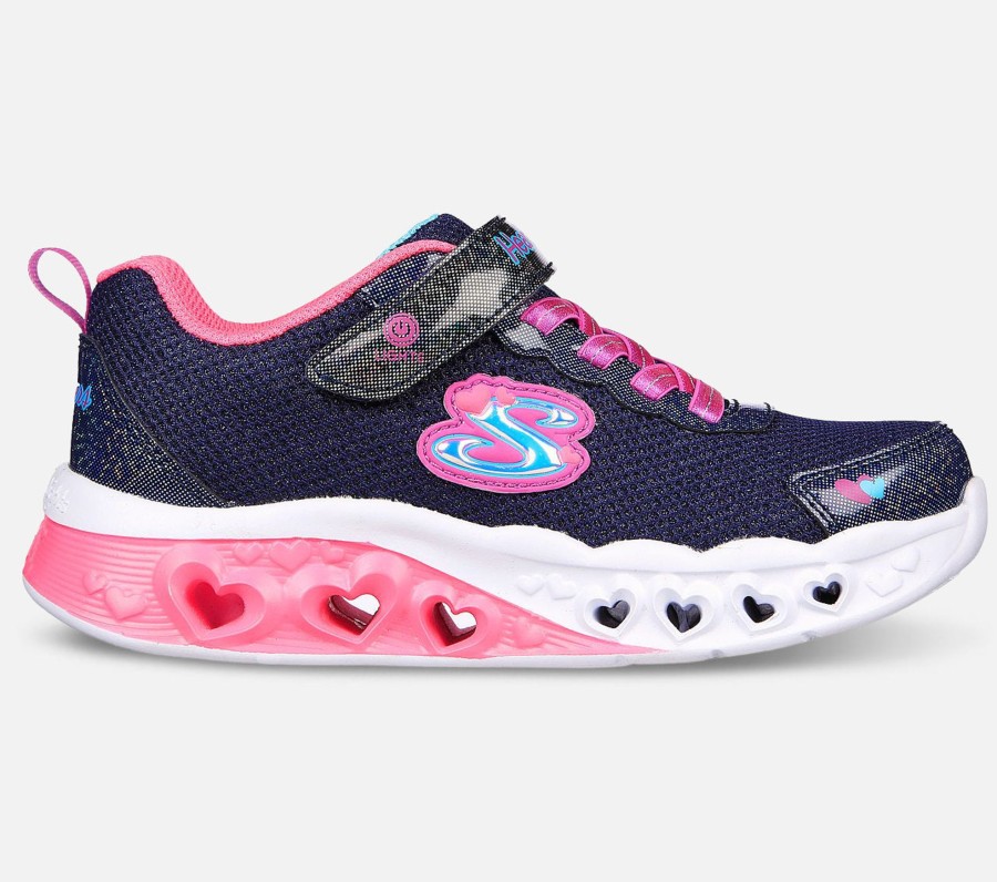 Barn SKECHERS Sko | Flutter Heart Lights