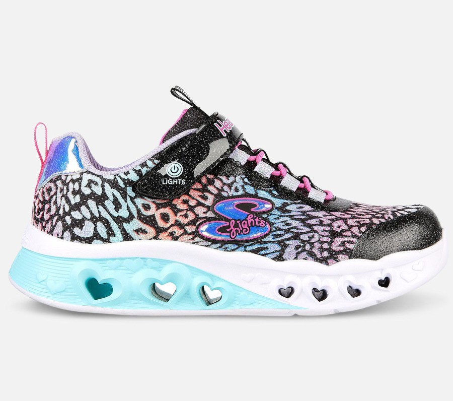 Barn SKECHERS Sko | Flutter Heart Lights - Love Wild