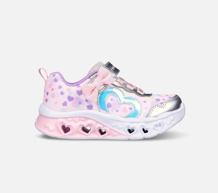 Barn SKECHERS Sko | Flutter Heart Lights - Kind Spirit