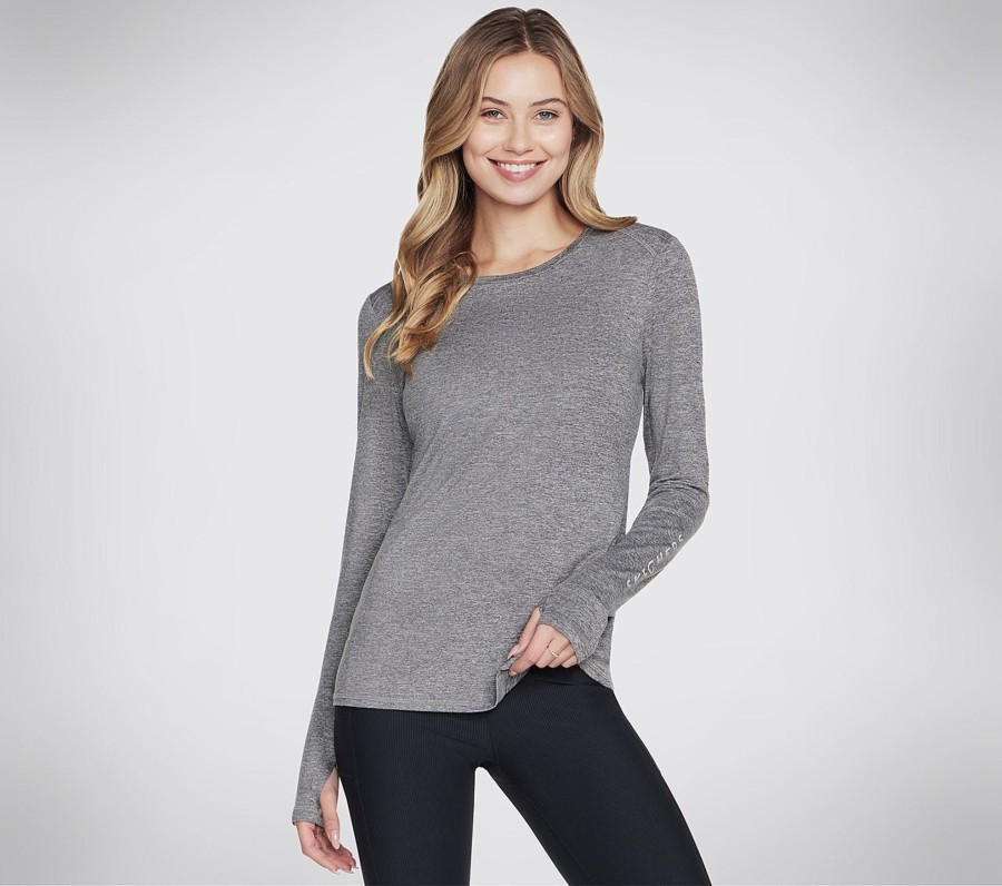 Dame SKECHERS Klaer | Go Dri Swift Long Sleeve Crew